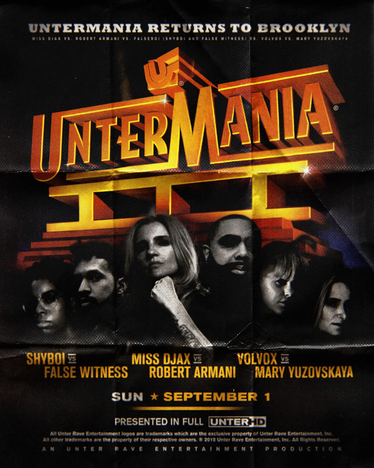 Poster for Unter Mania III